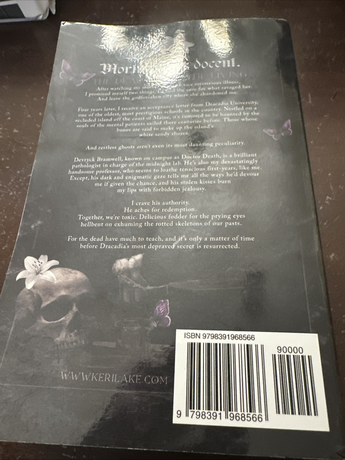 Nocticadia by Keri Lake, Gothic Dark Romance Booktok, OOP Paperback