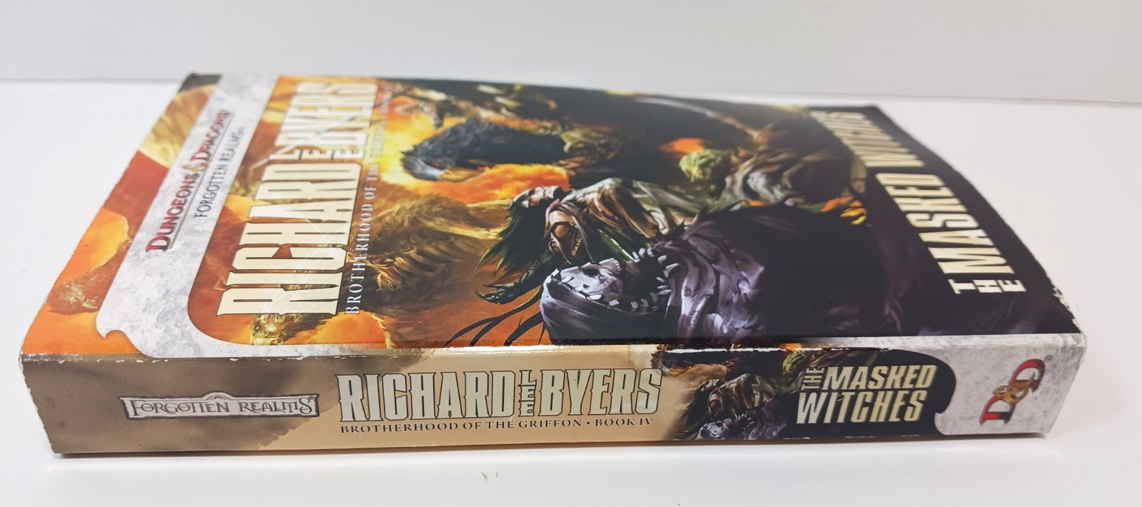 The Masked Witches Brotherhood of the Griffon Book 4 MMPB Richard Byers 2012 1st