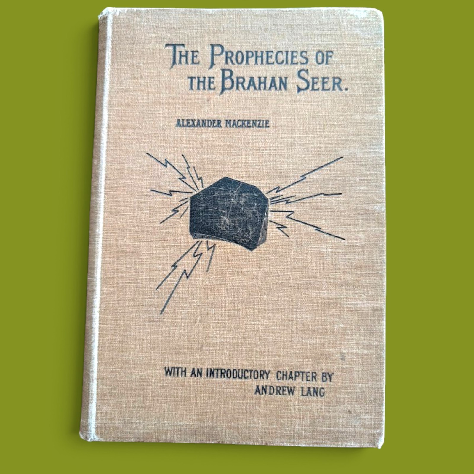 1924 book Prophecies of the Brahan Seer Mackenzie Scottish Oracle Occult