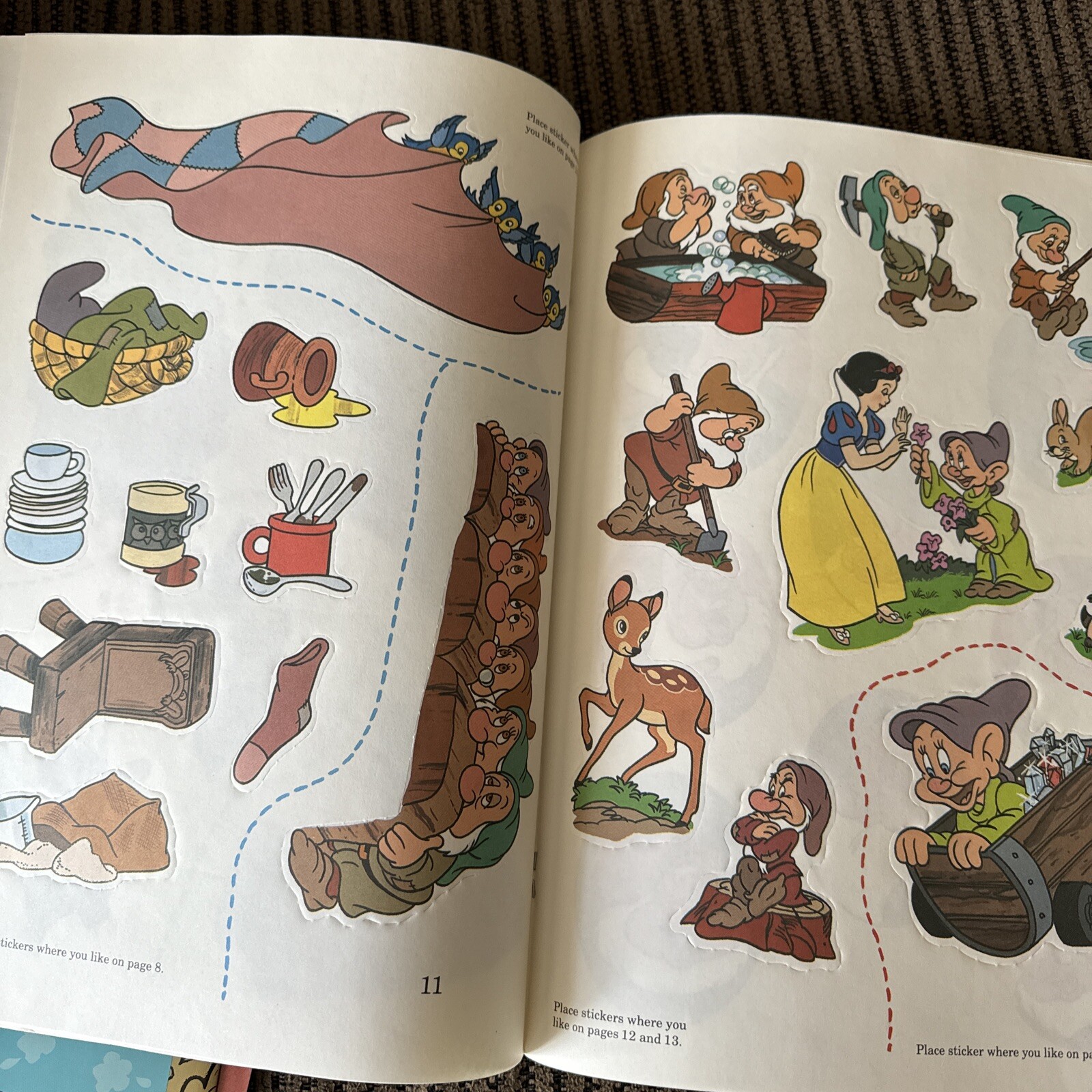 Vtg Sticker Fun Golden Coloring Book Lot Of 5 New Never Used Chip N Dale