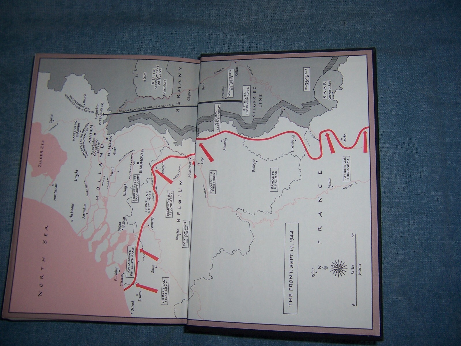 A BRIDGE TOO FAR by Cornelius Ryan/1st Ed/HCDJ/Military/WWII 1939-1945