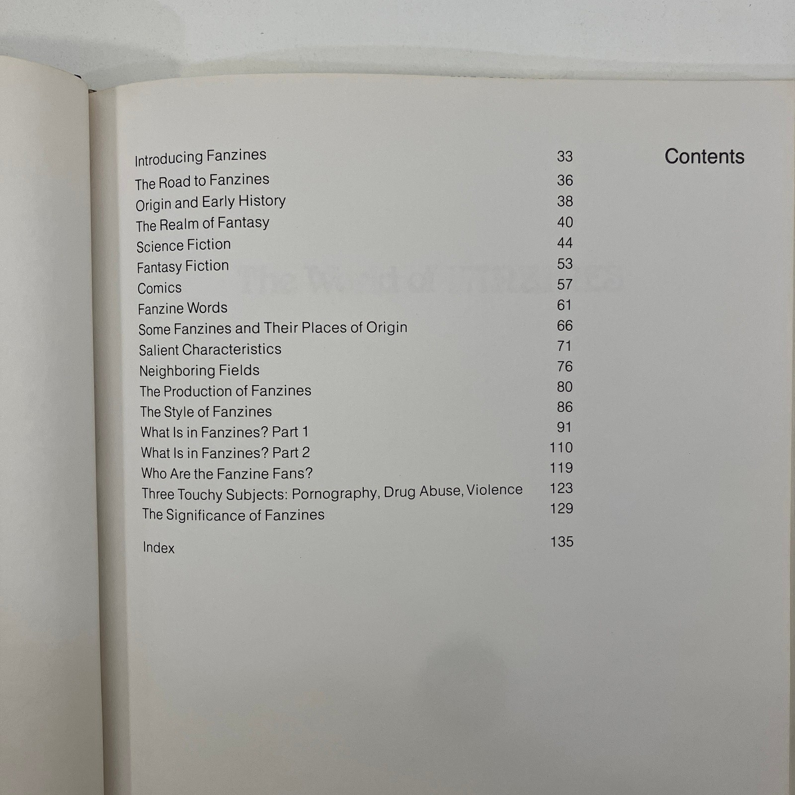 The World of Fanzines A Special Form of Communication Fredric Wertham Ex Library