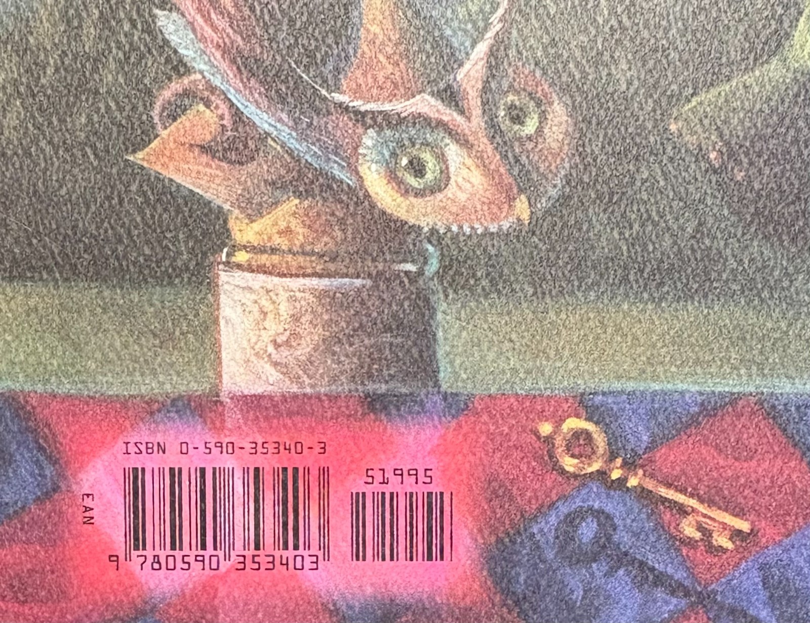Harry Potter and the Sorcerer’s Stone 1st Amer. Ed. 1998 MISPRINT.