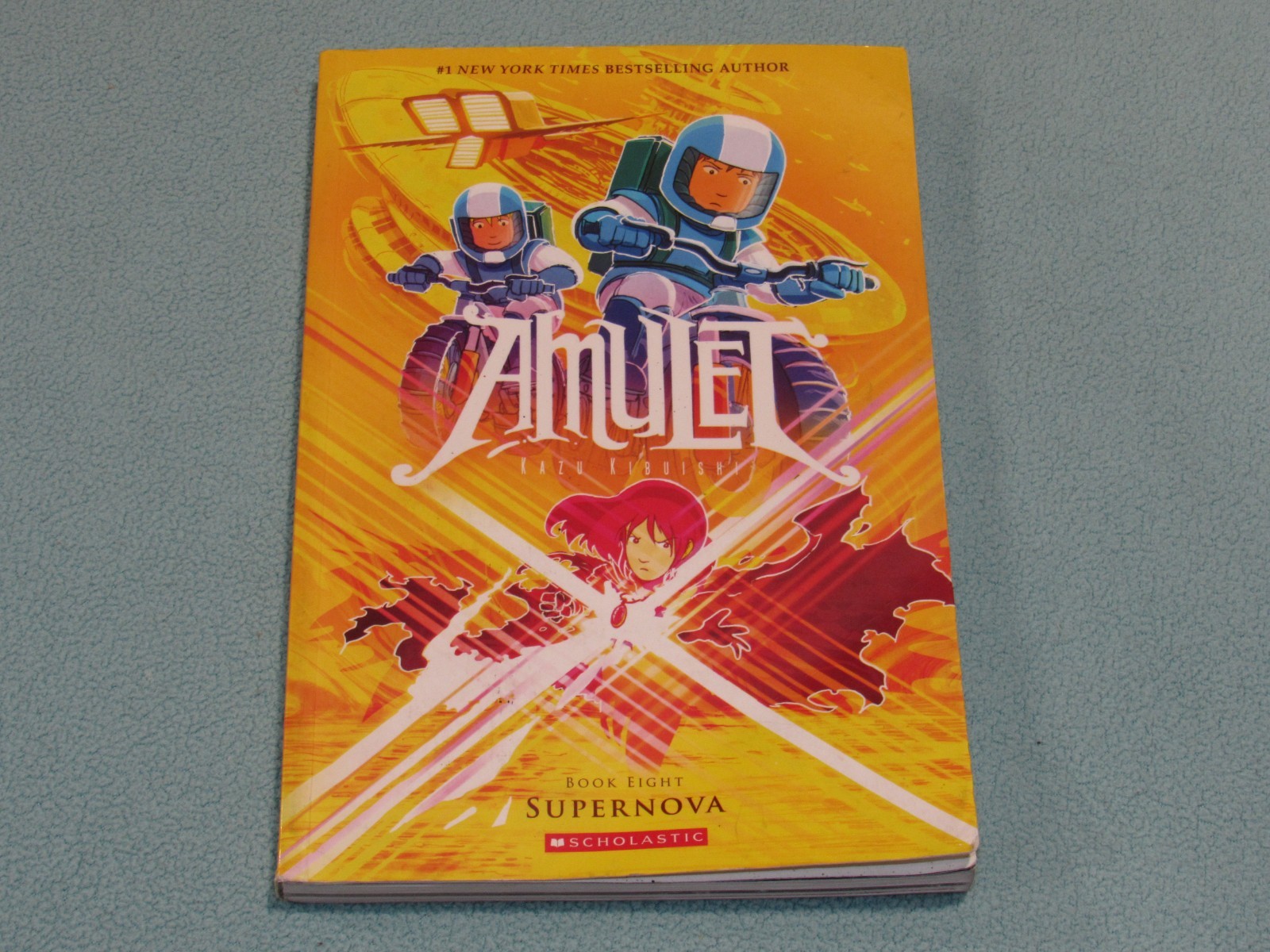 AMULET #1-8 by Kazu Kibuishi (Box Set, 2018) ~1,2,3,4,5,6,7,8~ Trade Paperback