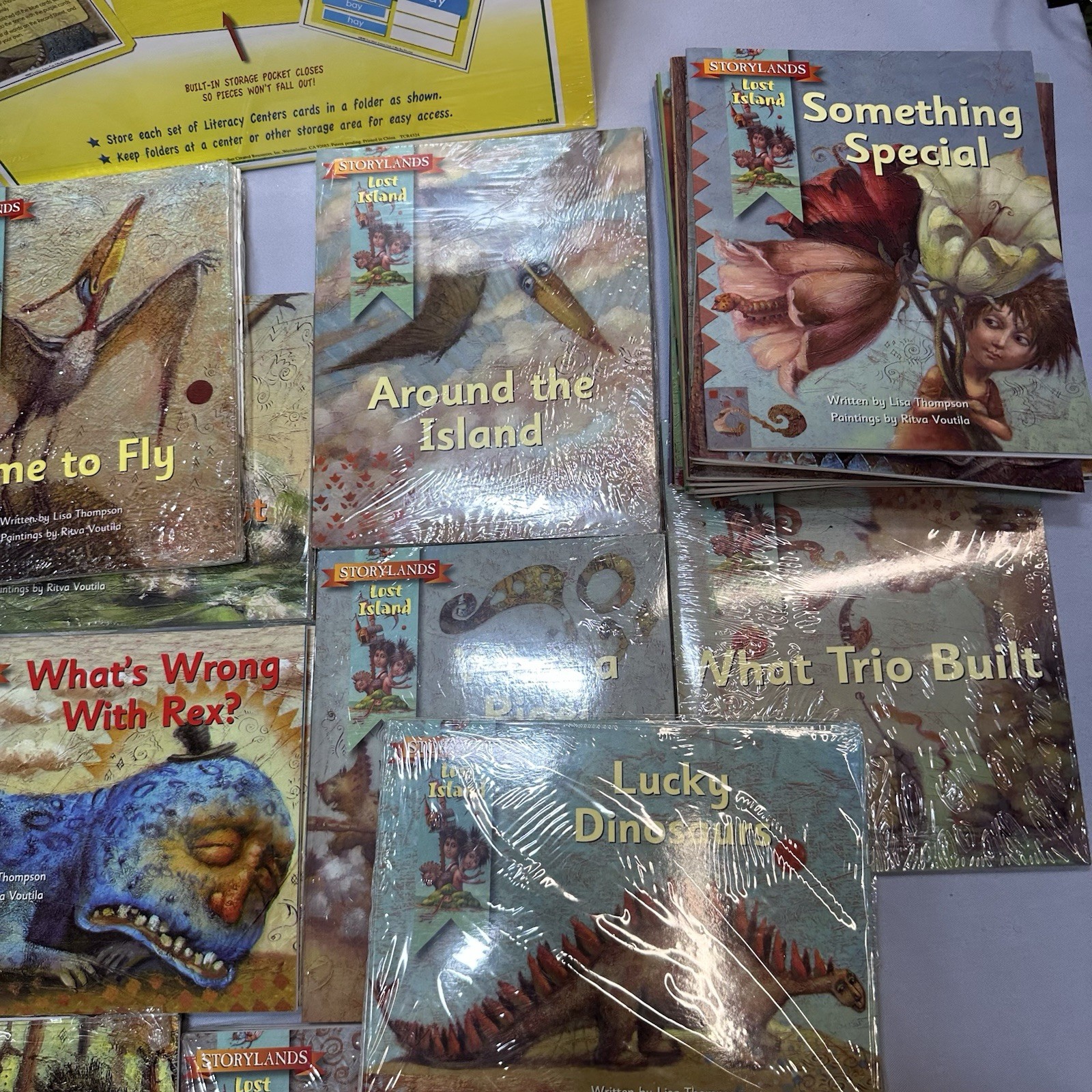 Storylands Adventures in Reading Lost Island Grades K-3 Education Dinosaurs
