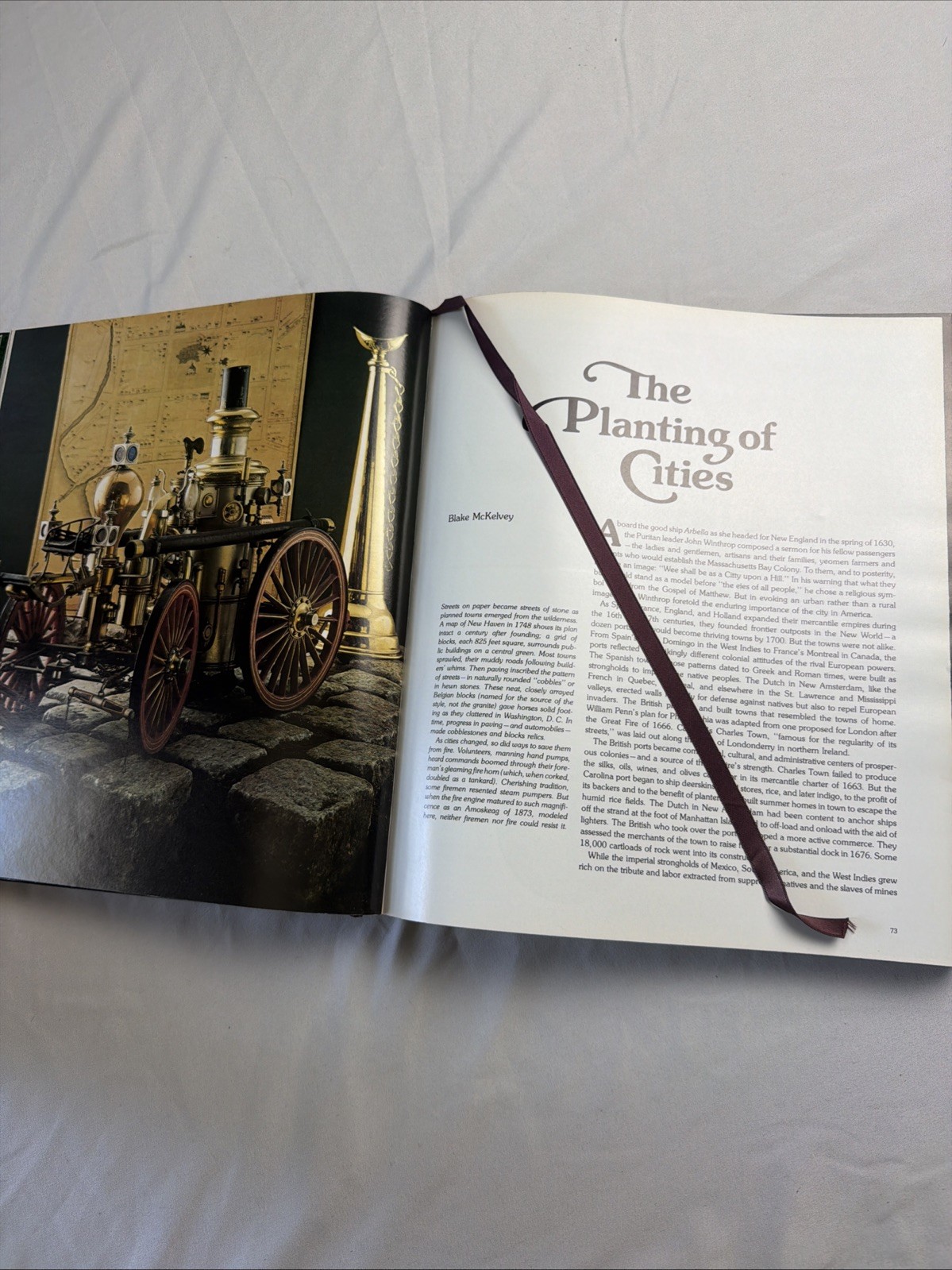 Vintage 1988 Edition “WE AMERICANS” (Hardcover) NATIONAL GEOGRAPHIC “Big Book”