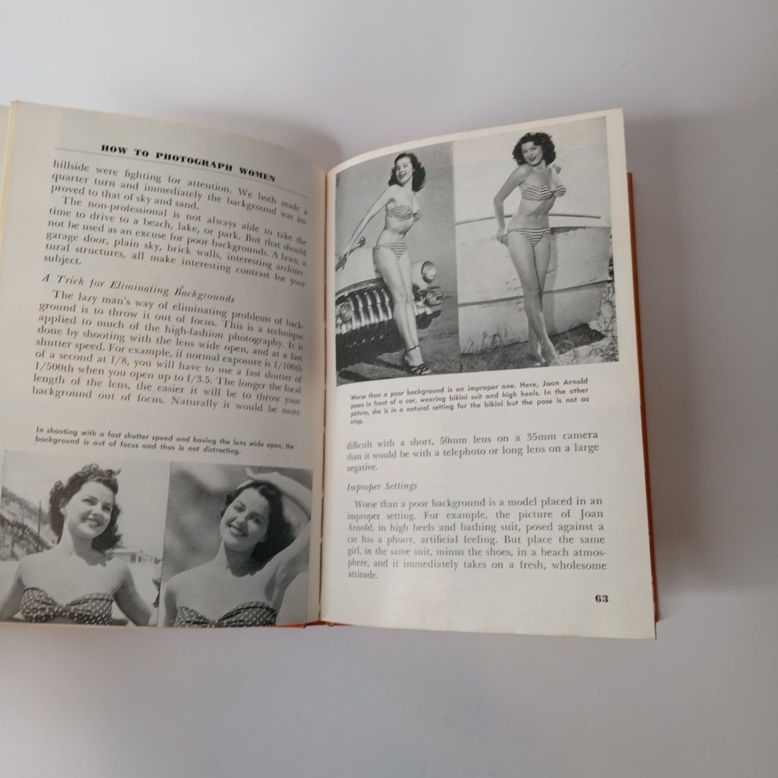 How To Photograph Women By Peter Gowland Vintage 1953 Hardback 141 Pages Pin Ups