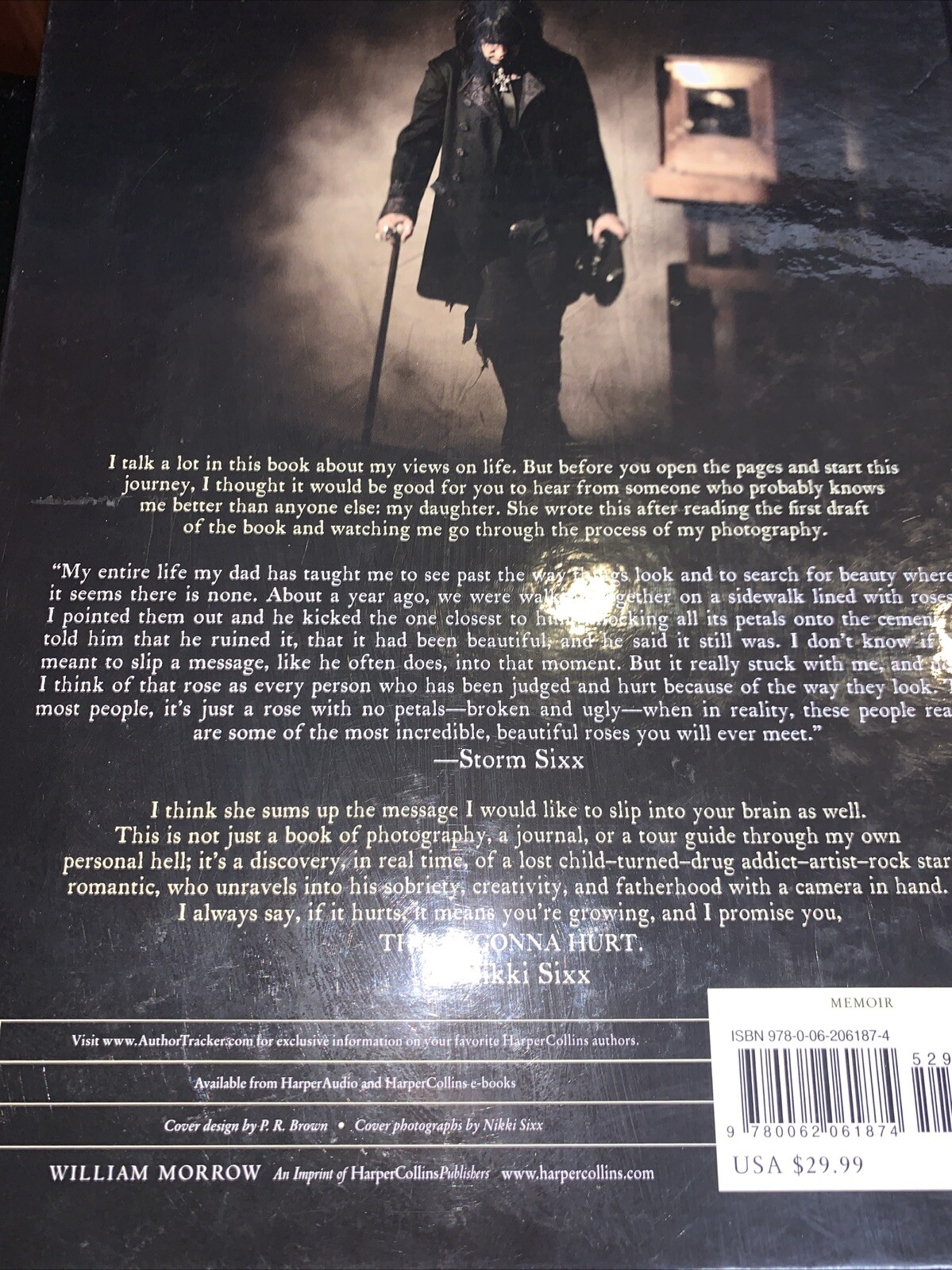 This is Gonna Hurt Picture Book PB by Nikki Sixx Music Photos Lifestyle Vivid
