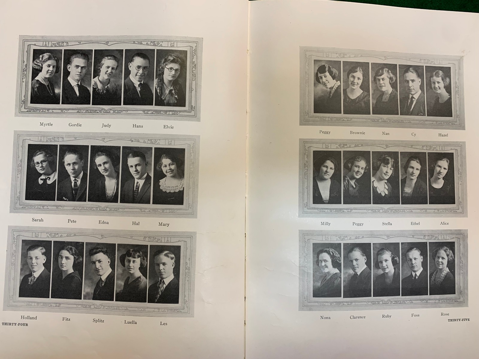 1922 Alhias Alexandria High School Yearbook. Minnesota. V5 136 pages. 8″ x 11″