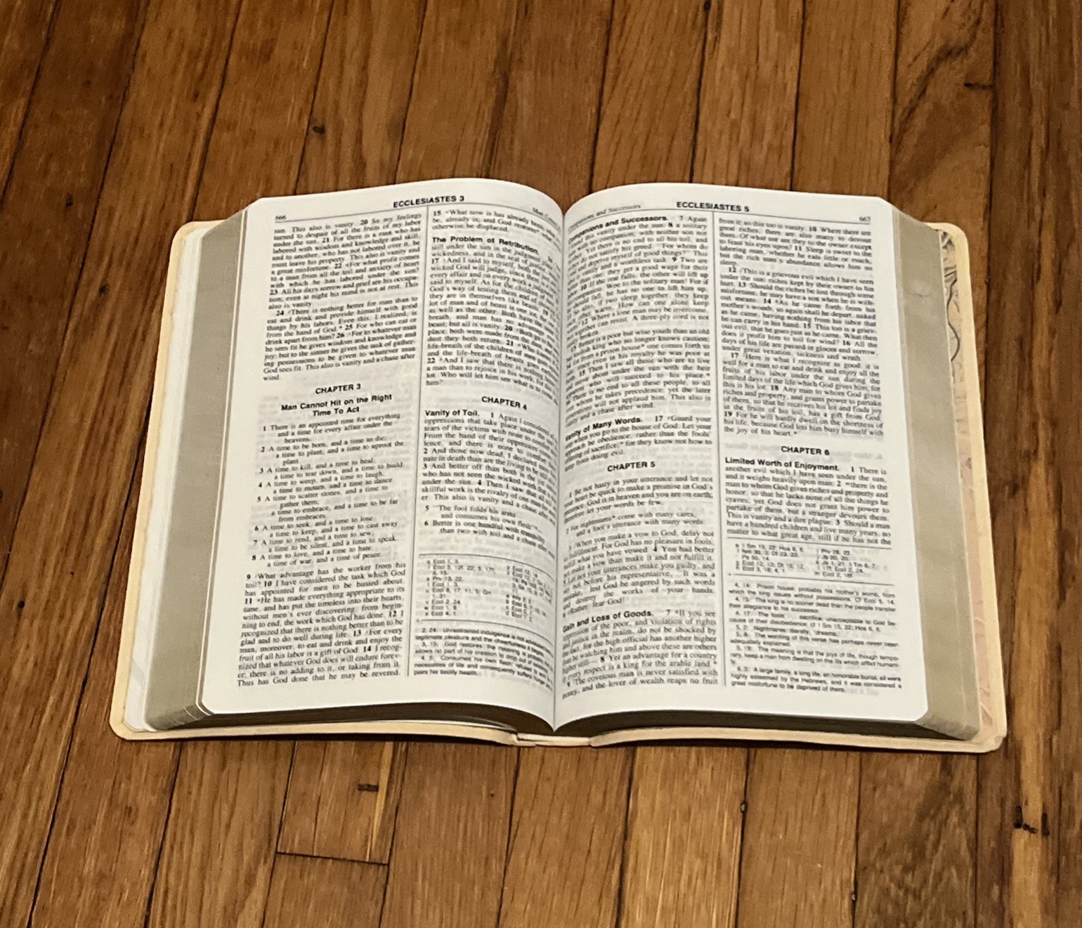 The New American Bible Catholic World Press Red Letter Edition 1991 White