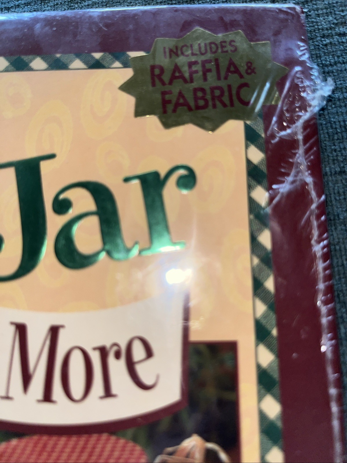 Gifts From A Jar Recipes To Mix And Give New In Package Cookbook Includes Raffia