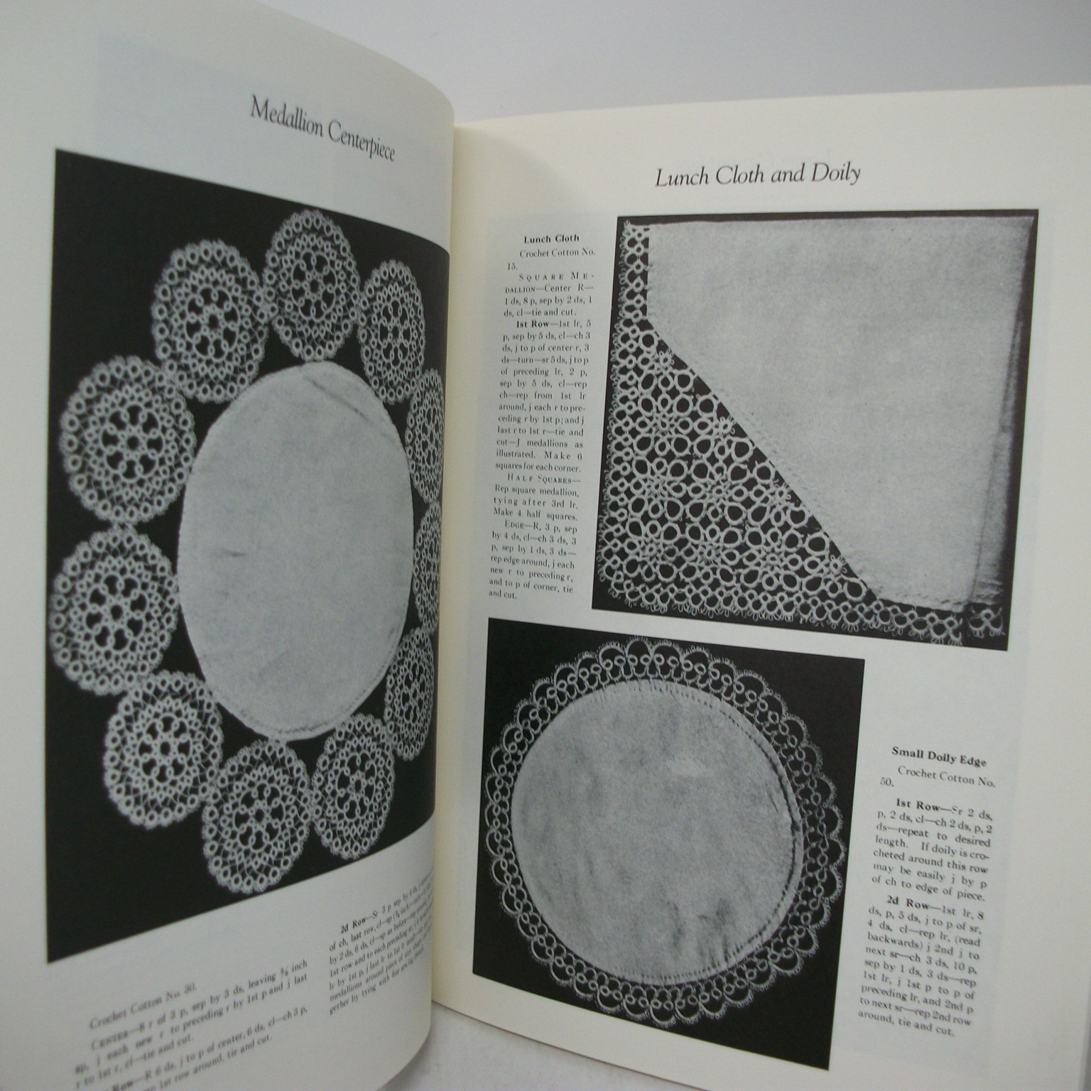 Tatting with Anne Orr Book Dover Needleworks Series Lace Edgings Medallions