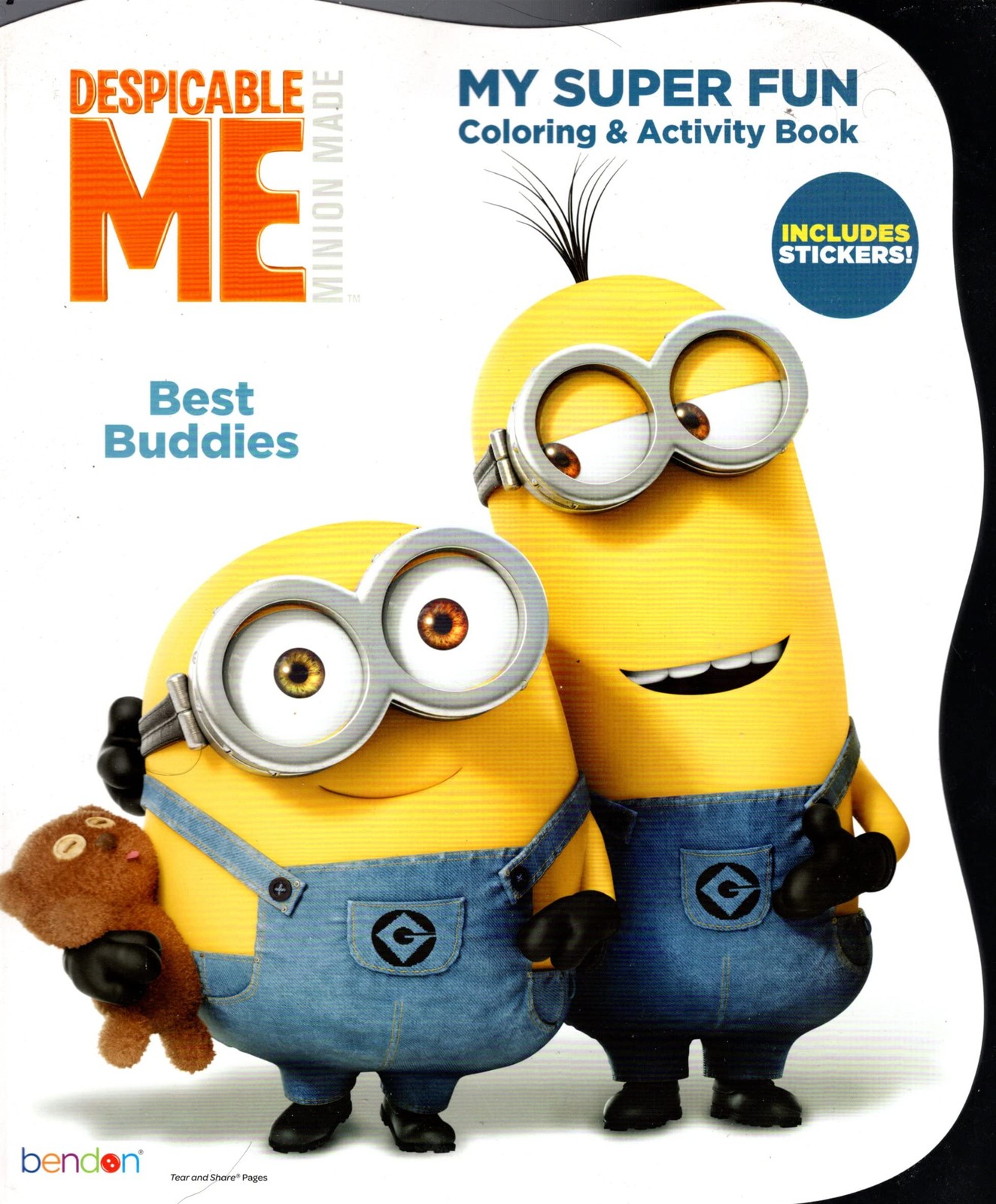 Despicable Me – My super Fun – Coloring & Activity Book Includes Stickers