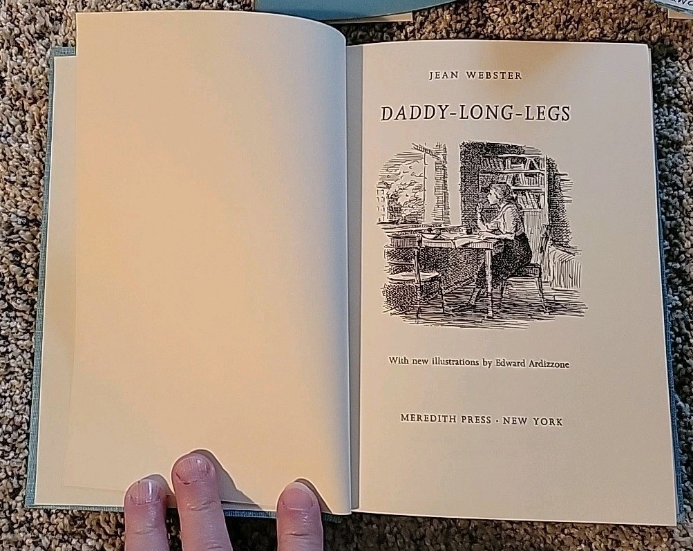Daddy Long-legs Webster HC DJ 1966 First Edition with illus by Edward Arizzone
