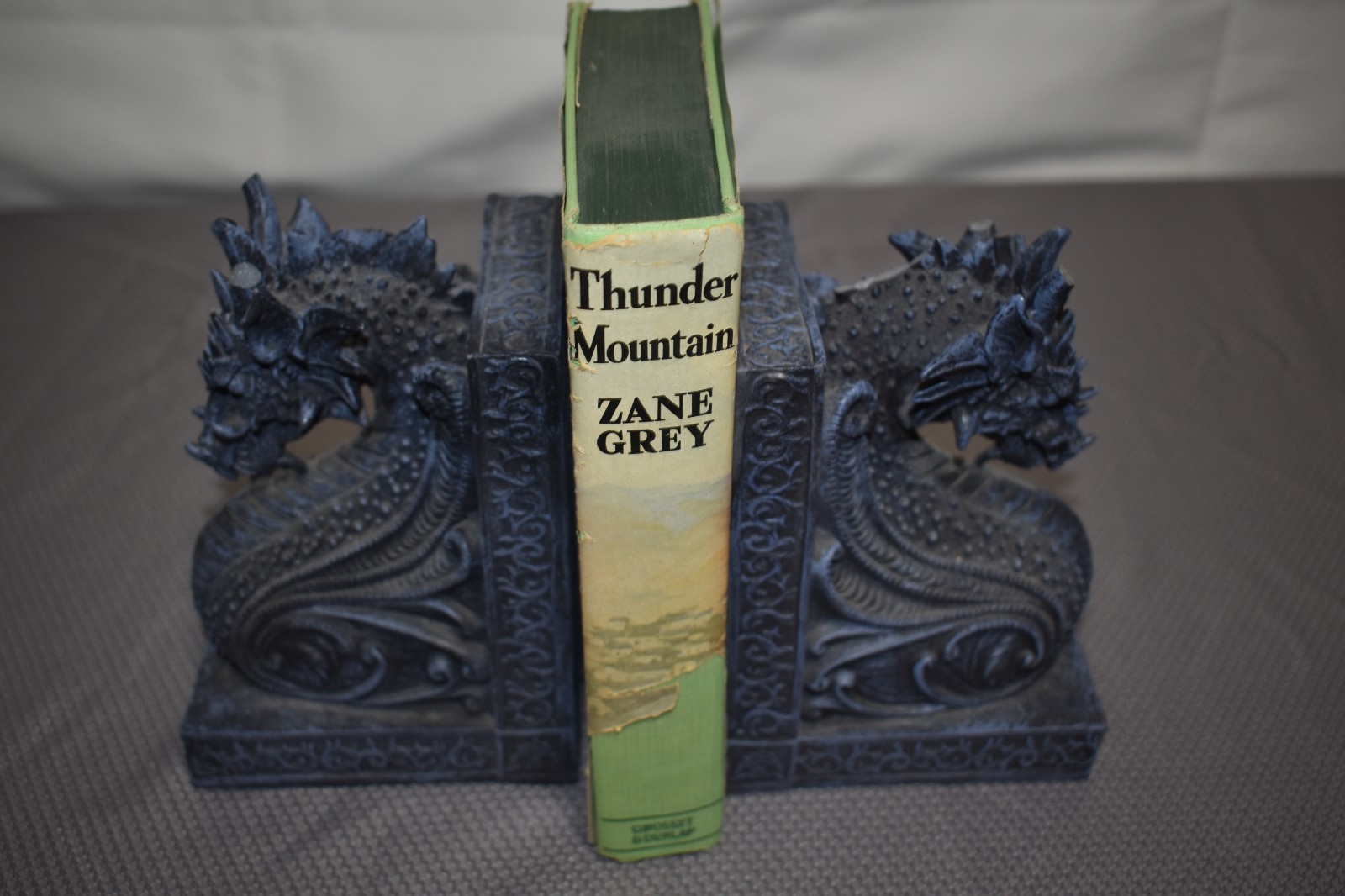 Thunder Mountain by Zane Grey (1st Edition/Later Print,Signed Edition,hardcover)