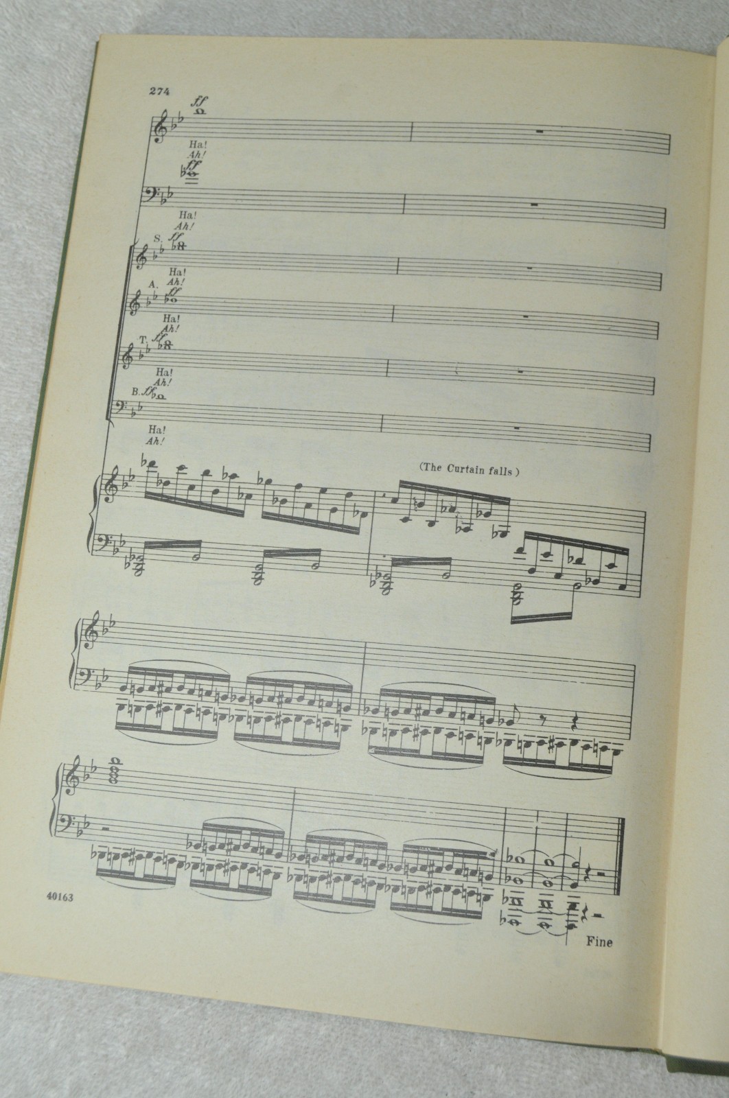 SAMSON AND DELILAH AN OPERA IN THREE ACTS VOCAL SCORE By Saint-Saens HC c1892