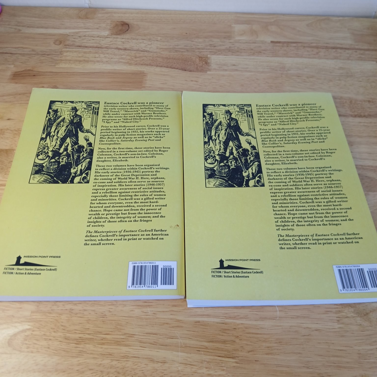 Masterpieces of Eustace Cockrell Collected Works Vol 1 & 2 2021 Mission Point