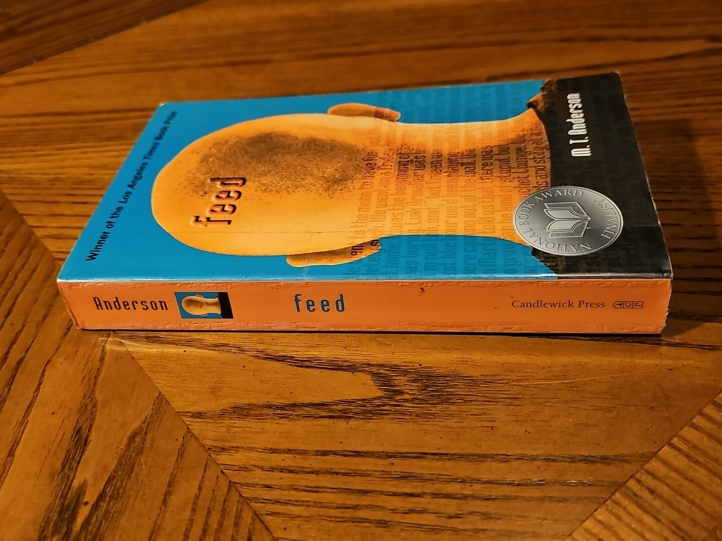 Feed – Paperback Book By Anderson, M.T. Winner Of LA Times Book Prize