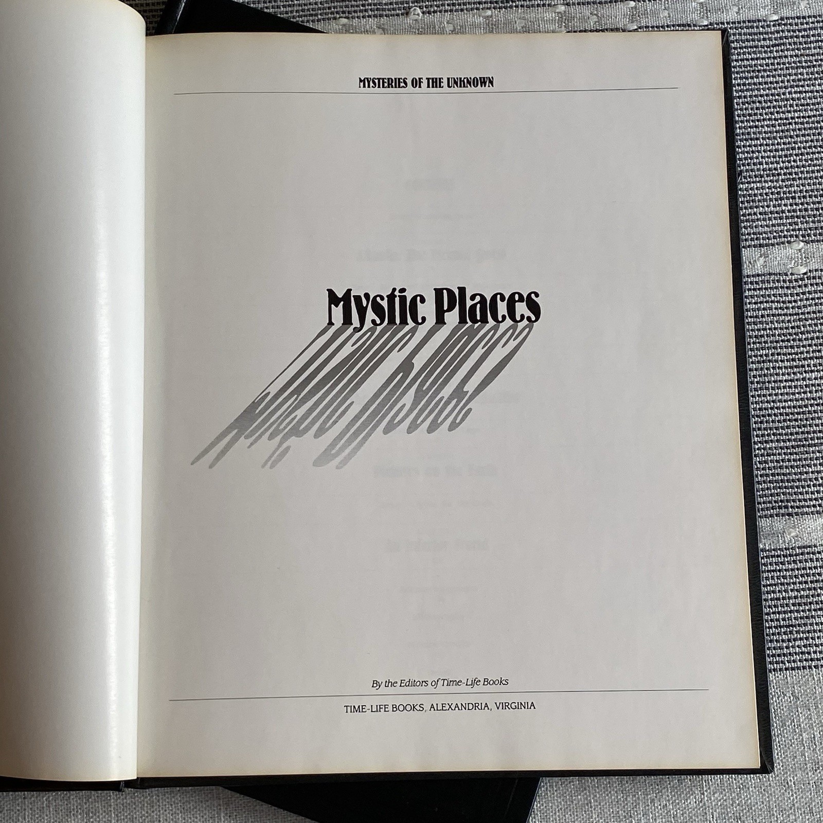 Mysteries Of The Unknown Lot (2) Psychic Powers + Mystic Places – Supernatural