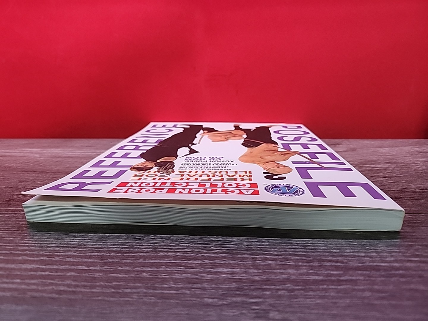 Posefile Reference Book #2 (2004) Manual for Illustrators w/ CD-ROM Action Pose