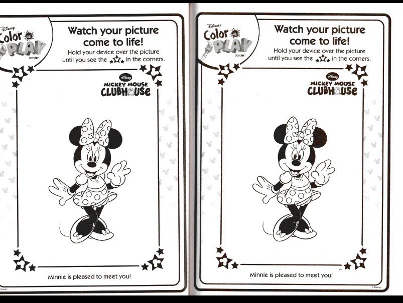 Disney Mickey Mouse Clubhouse Color & Play (Includes Stickers)