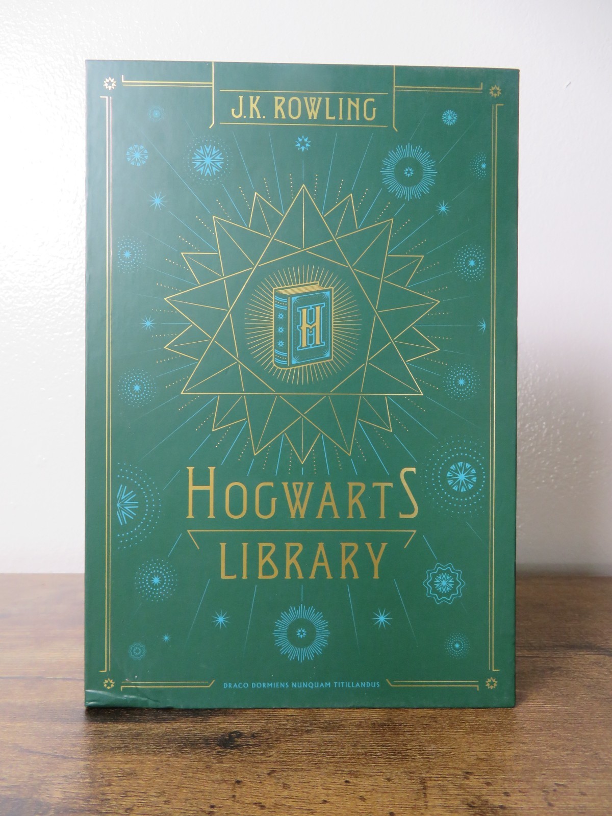Hogwarts Library by J. K. Rowling (Hardcover, 2017) Harry Potter 3-Book Box Set