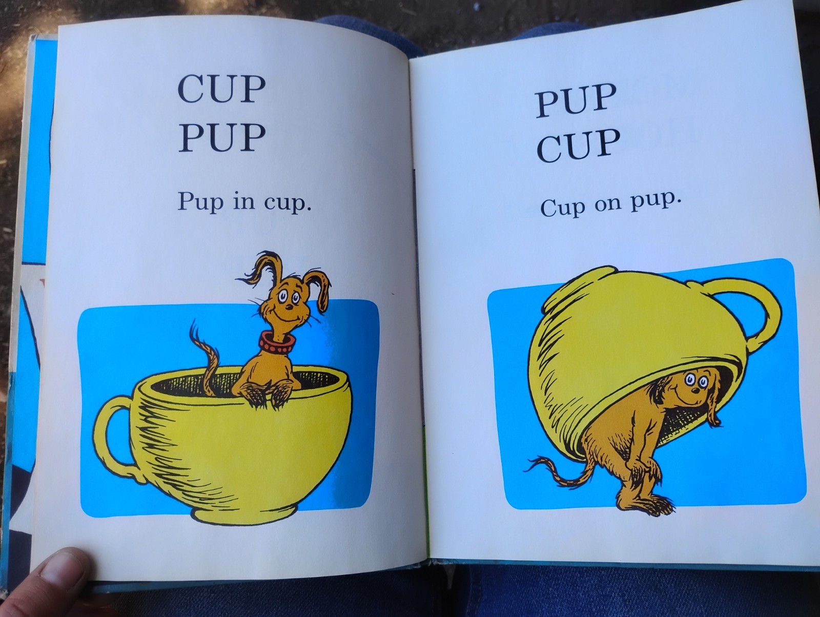 First Edition Autographed Hop on Pop by Dr. Seuss