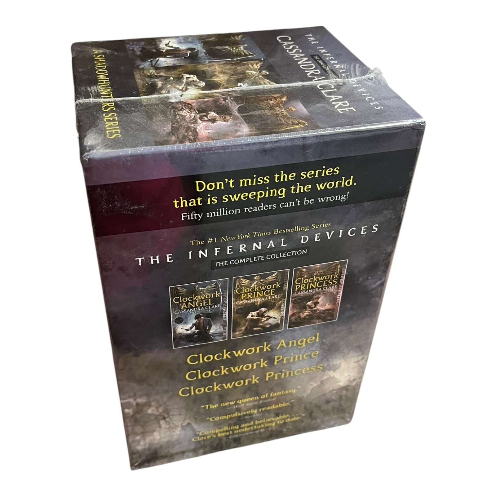 The Infernal Devices Complete Collection Cassandra Clare Box Set Shadowhunters