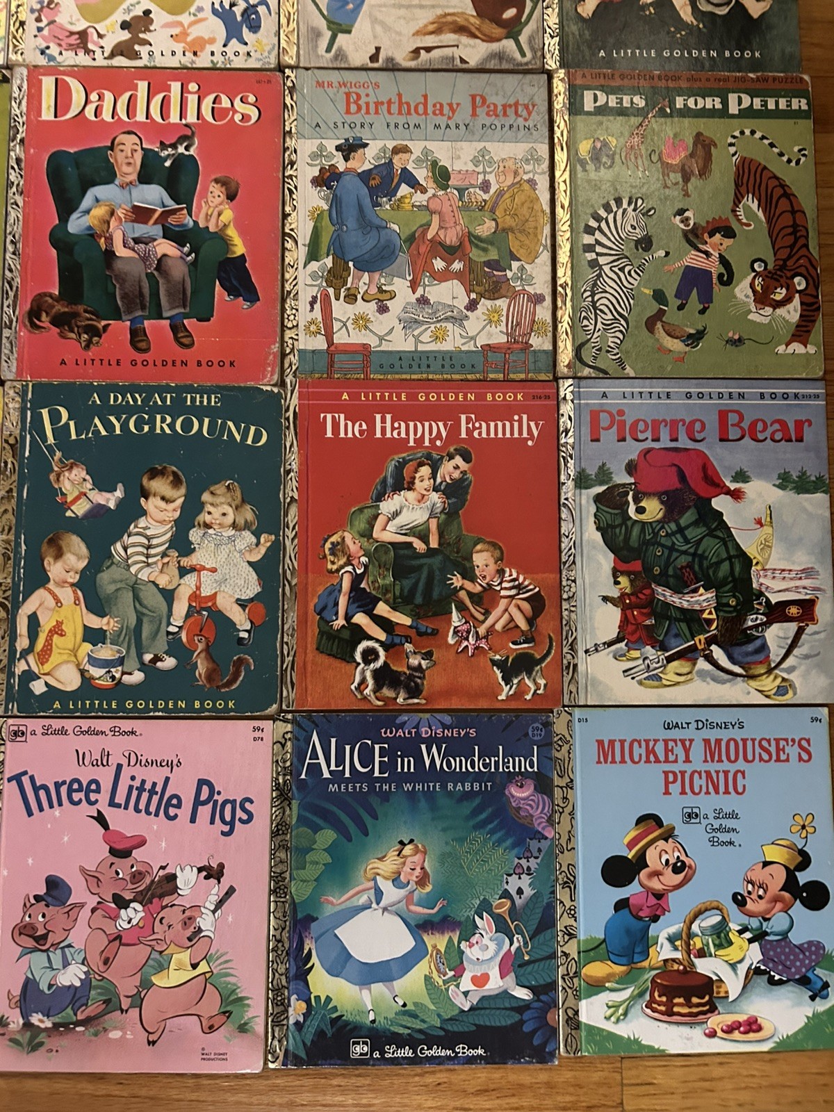 HUGE Little Golden Books Lot Of 146 – VINTAGE 1940’s to 1970’s editions RARE