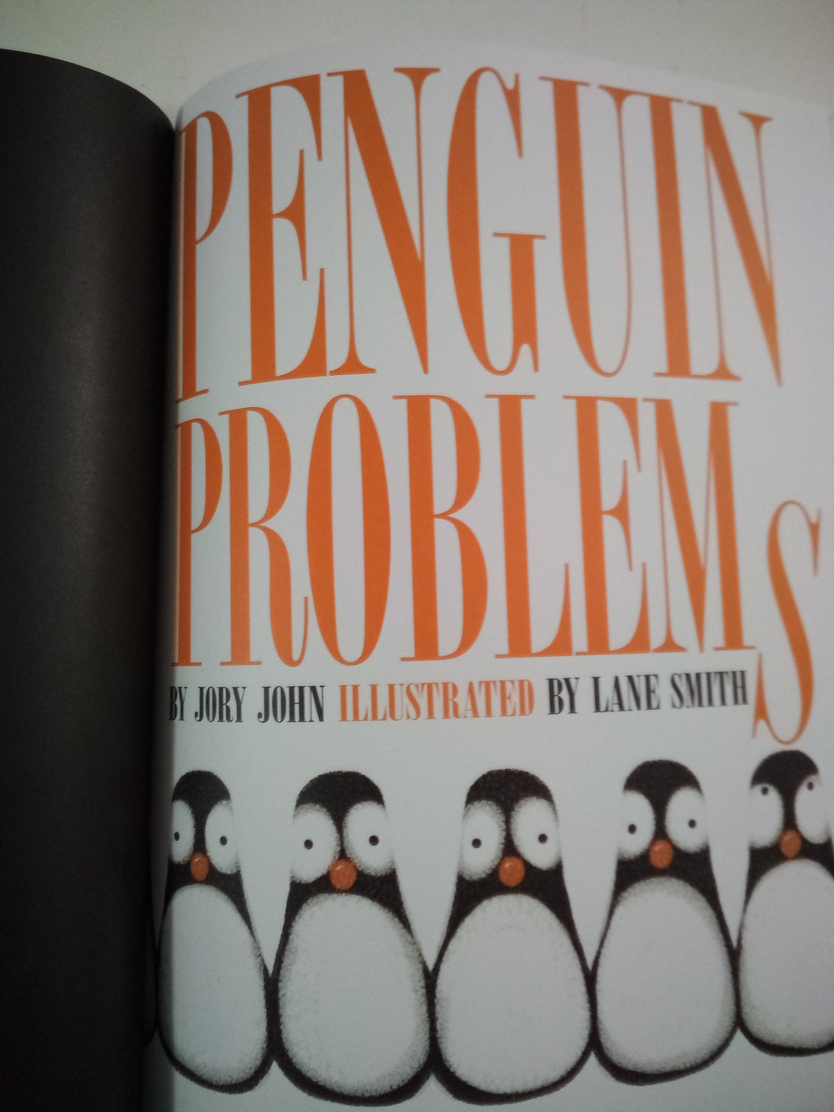 Lot of 4 Jory John HC Picture Books Penguin & Giraffe Problems, Couch & Egg