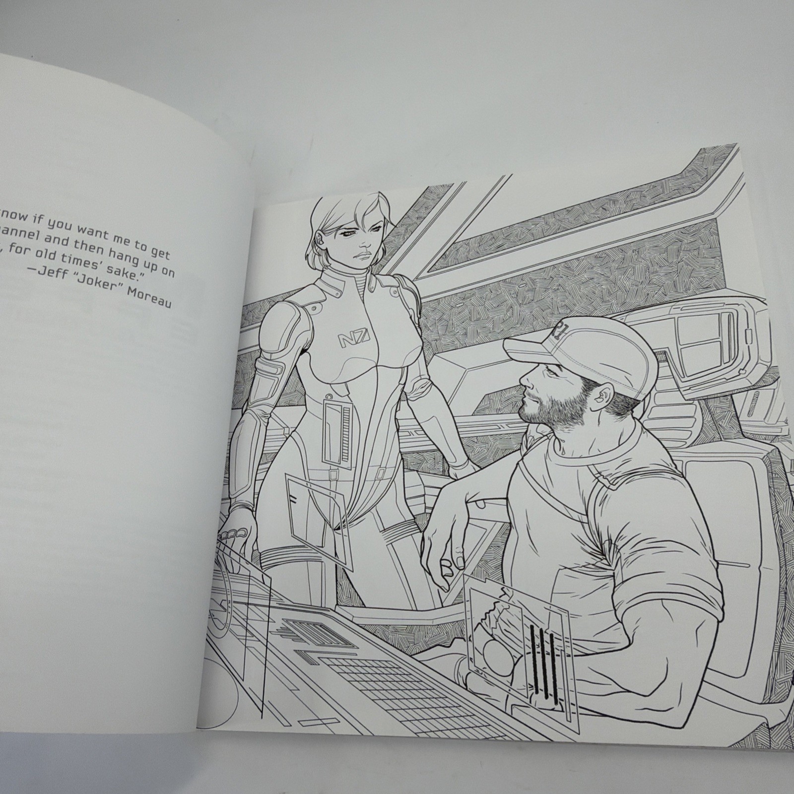 Mass Effect Adult Coloring Book Paperback by BioWare Published by Dark Horse