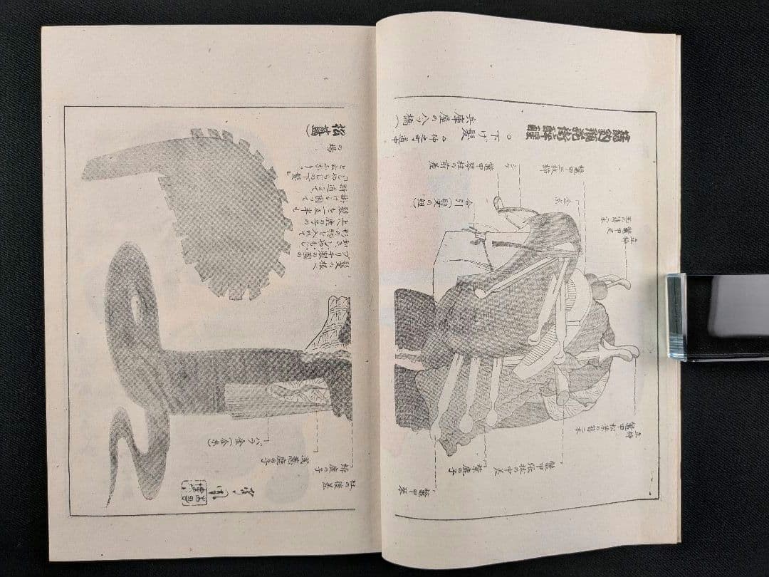 W122 Illustrated Theater Dance Art Book Part 4 with Bag 9.3×6.3in Vintage