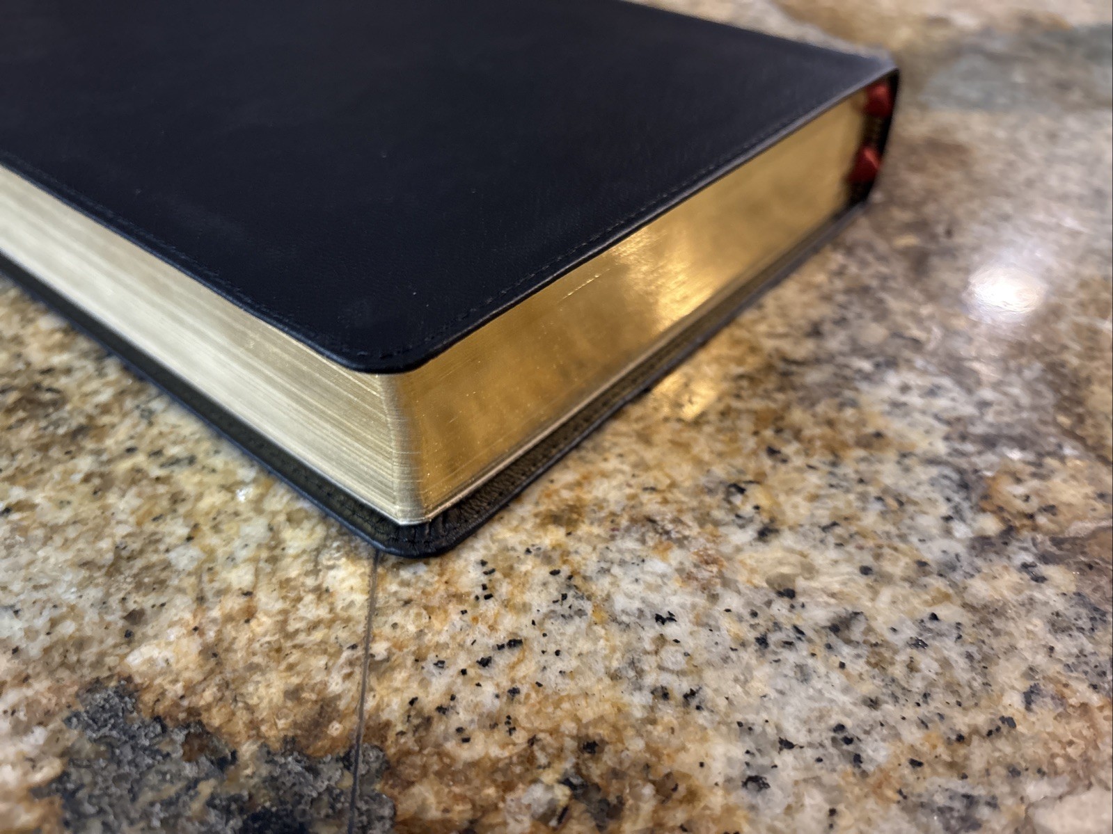 ESV Everyday Gospel Bible – Black Genuine Leather Paul David Tripp Crossway