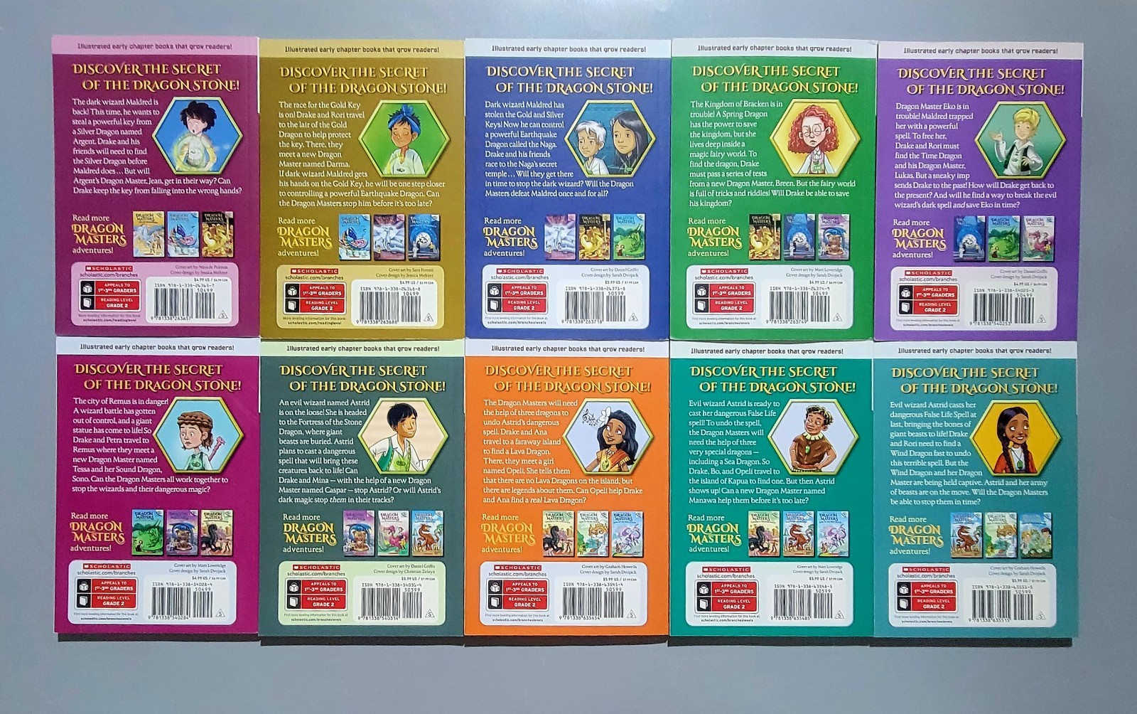 Dragon Masters Books 1-20 Paperback Set – Tracey West – PB – Good