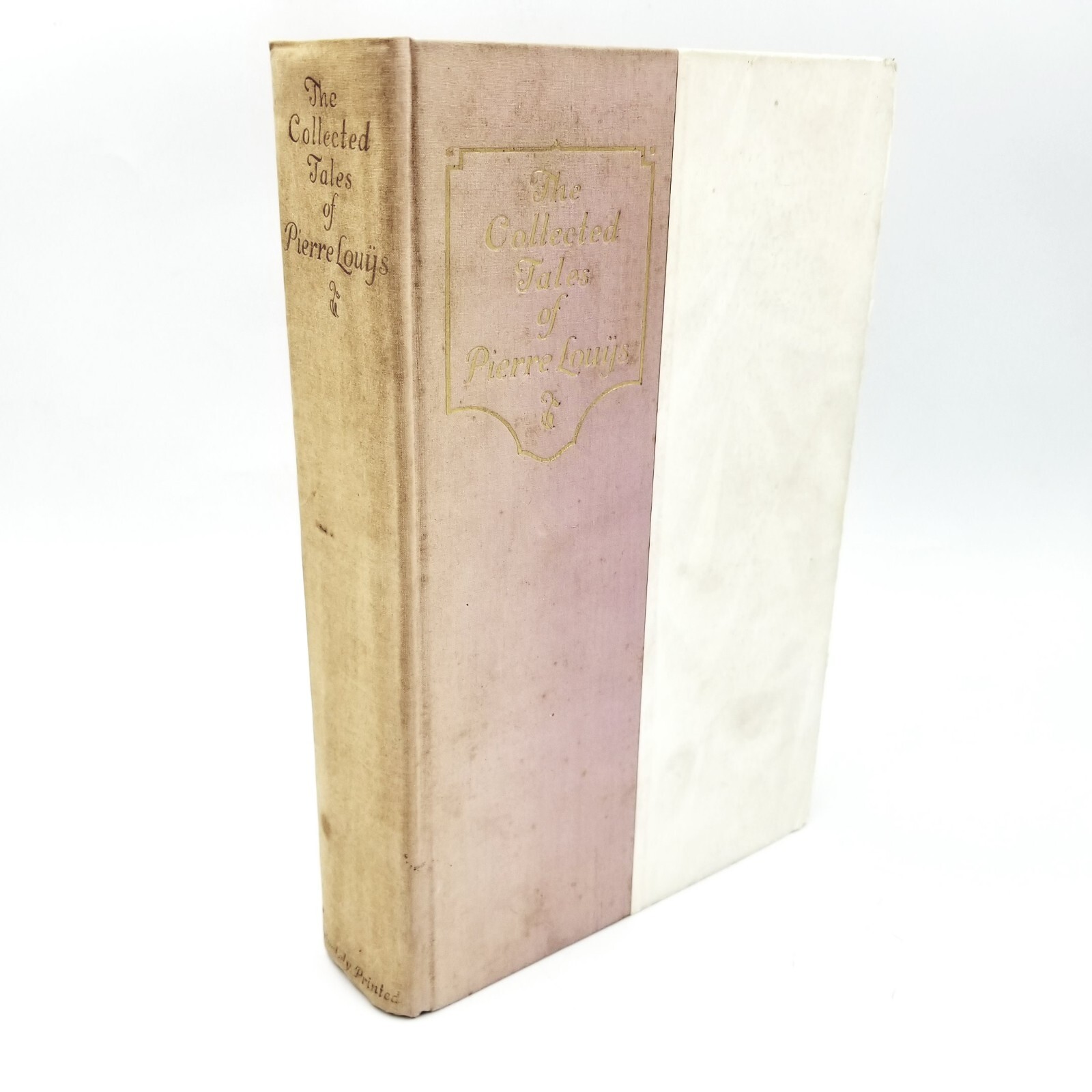 The Collected Tales Of Pierre Louys ~ Illustrated by Siegel – 1930 Edition