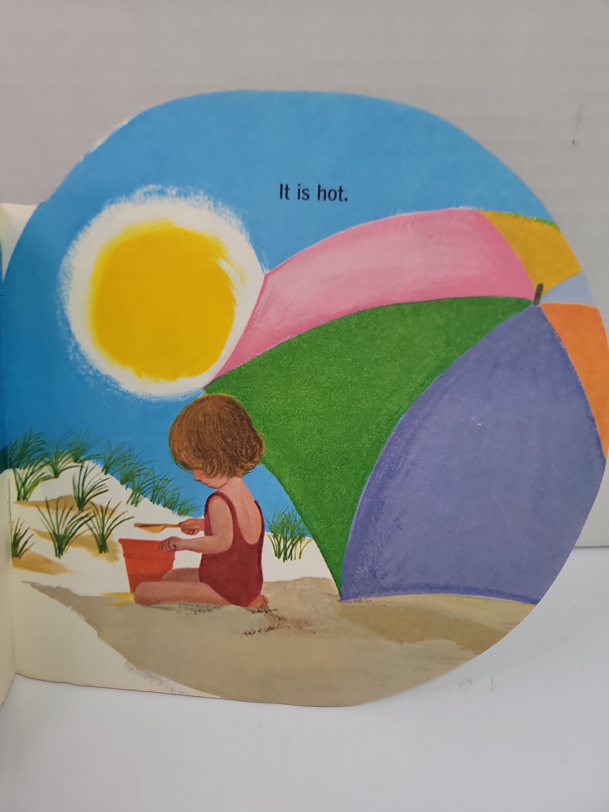 Vintage 1964 The Sunshine Book Golden Shape Book Helen Federico Children’s Board
