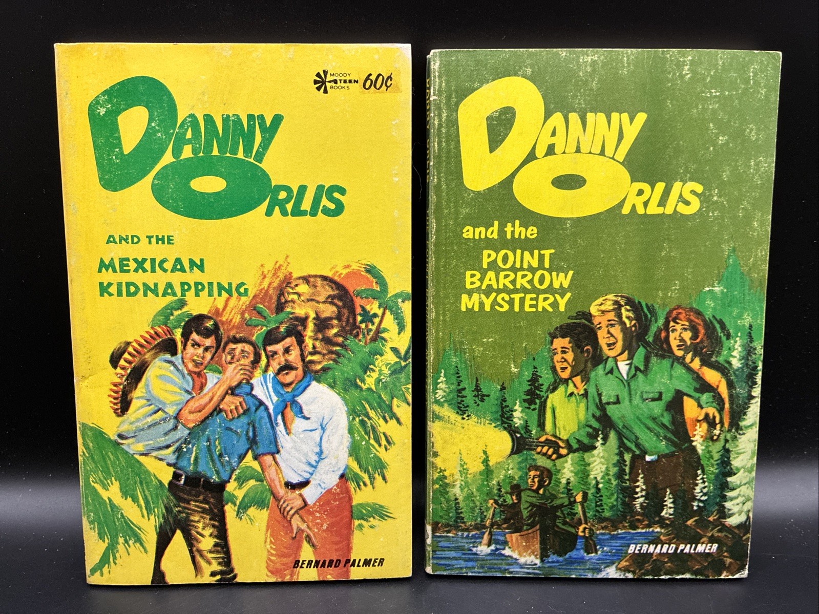 Danny Orlis Books, Lot Of 30! Bernard Palmer 1960’s Moody Press YA, Christian