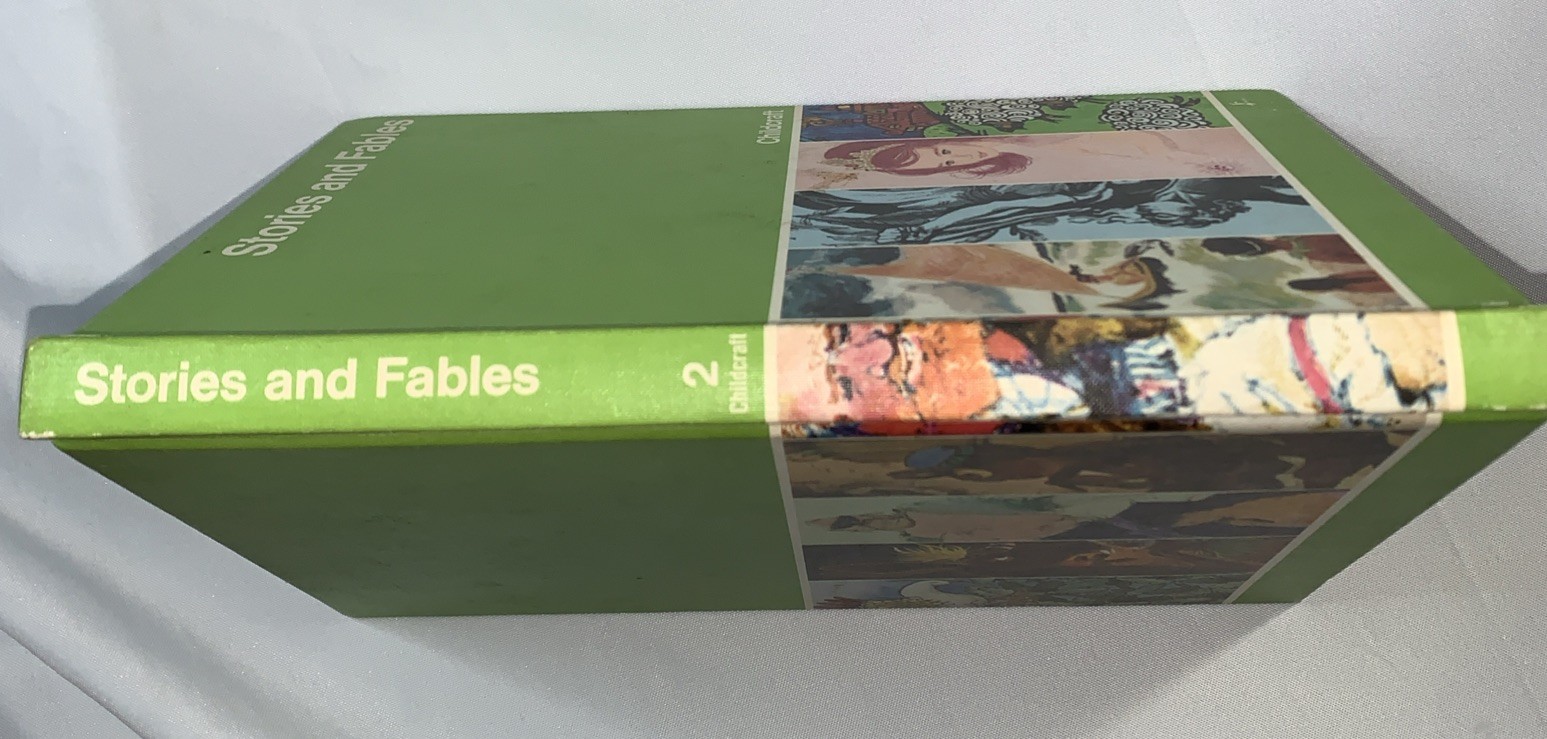 Childcraft Vol 2 Stories Fables Book VTG The How & Why Library 1970’s Hardback