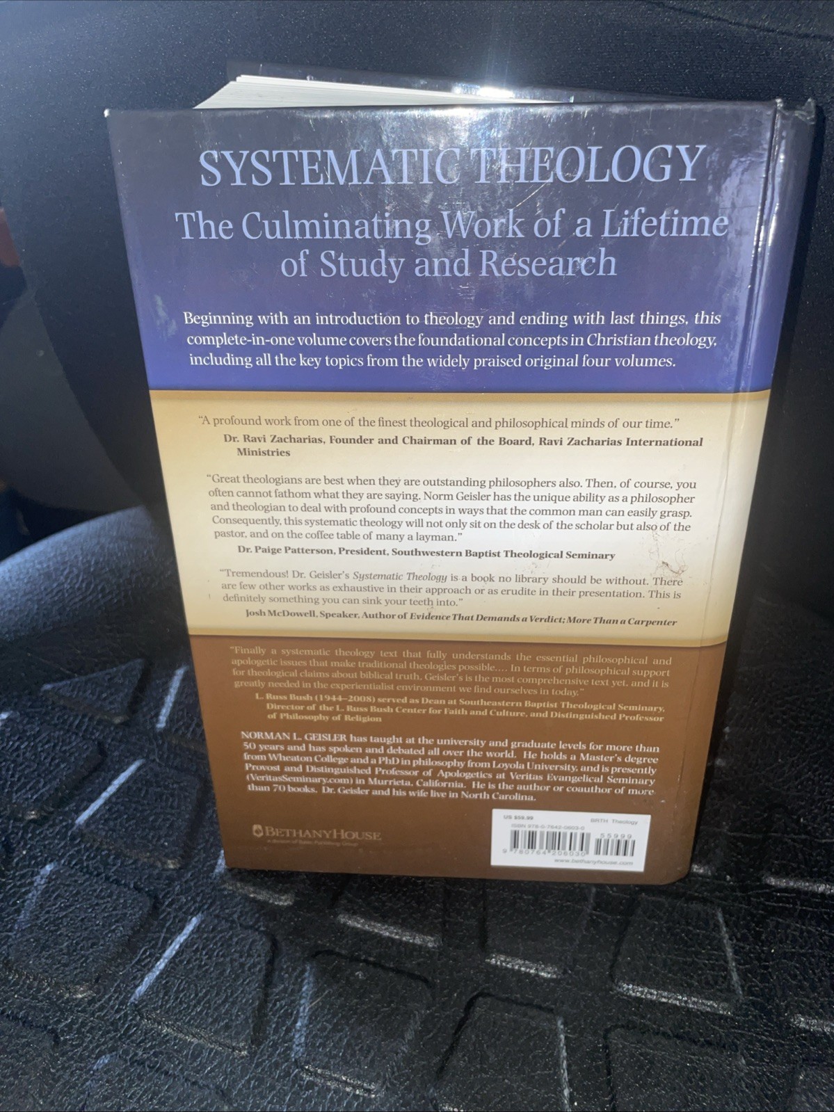 Systematic Theology: In One Volume – Hardcover Norman L. Geisler EXCELLENT