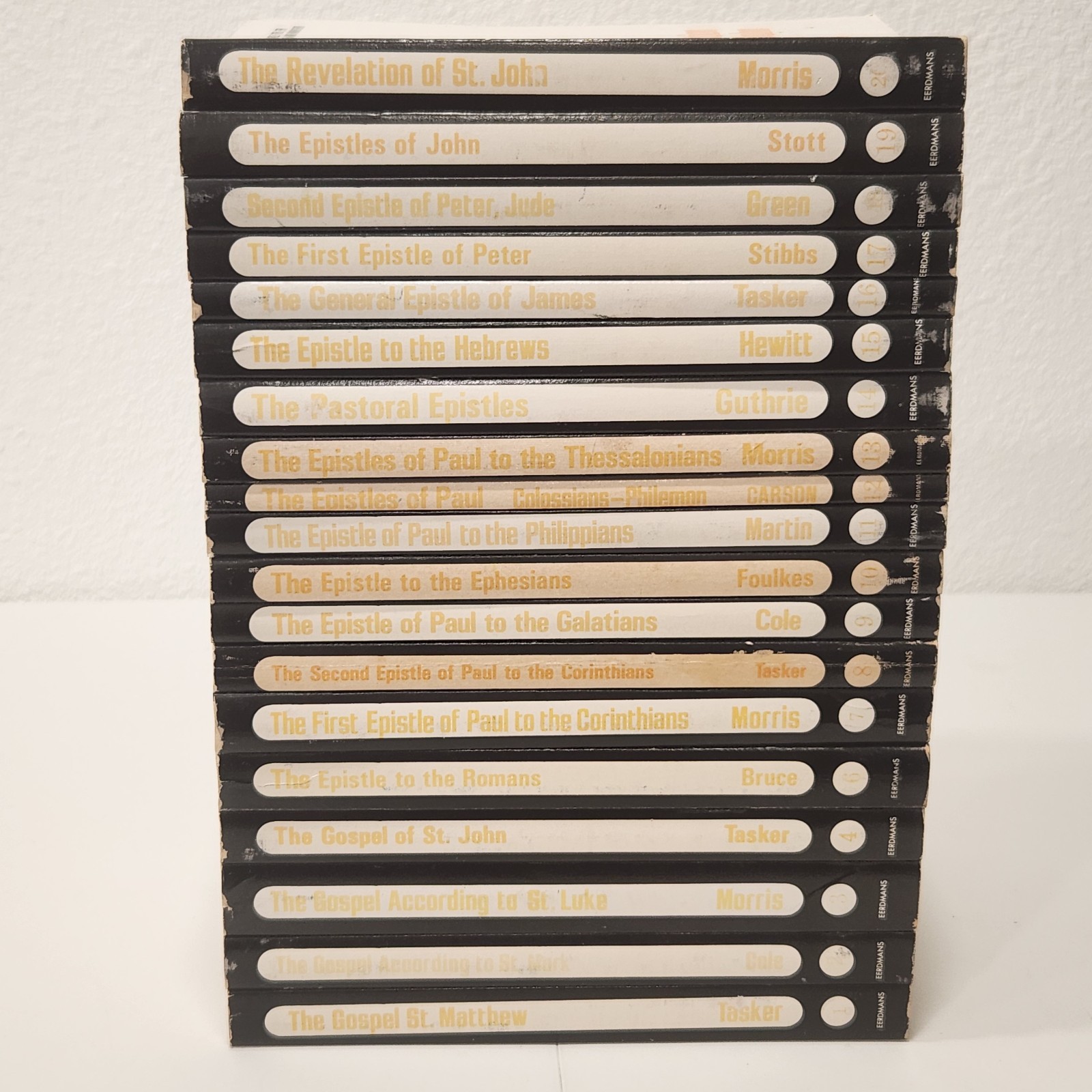 Tyndale New Testament Bible 1-4 6-20 (Missing Book 5) Vintage Reprinted Version