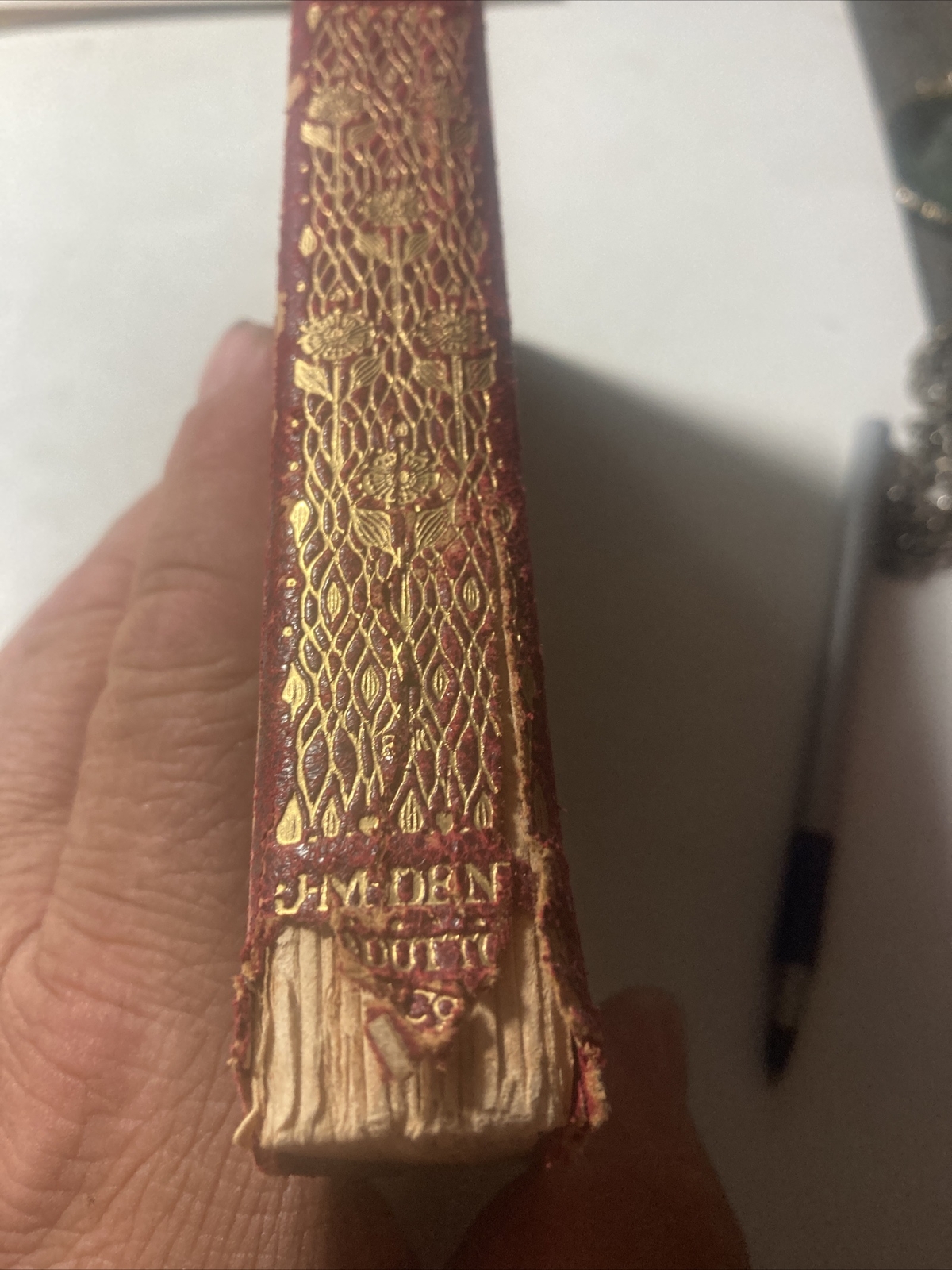 Anne Manning Mary Powell & Deborah’s Diary Leather Gilt Soft Bound Dutton C 1909