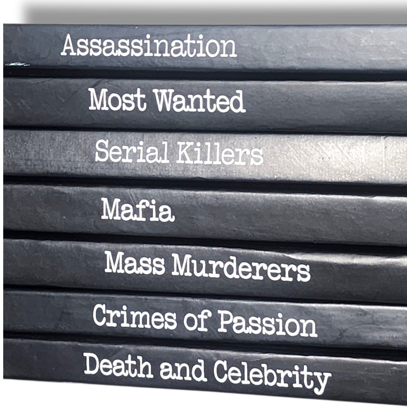 Lot 7 Time Life True Crime Series HC Books Serial Killers Mafia Unsolved Wanted