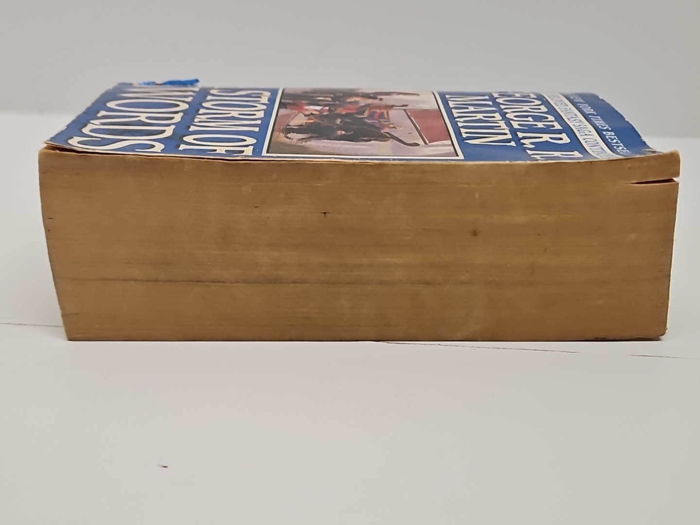 A Storm of Swords George R.R. Martin Vintage Book Paperback Bantam Blue