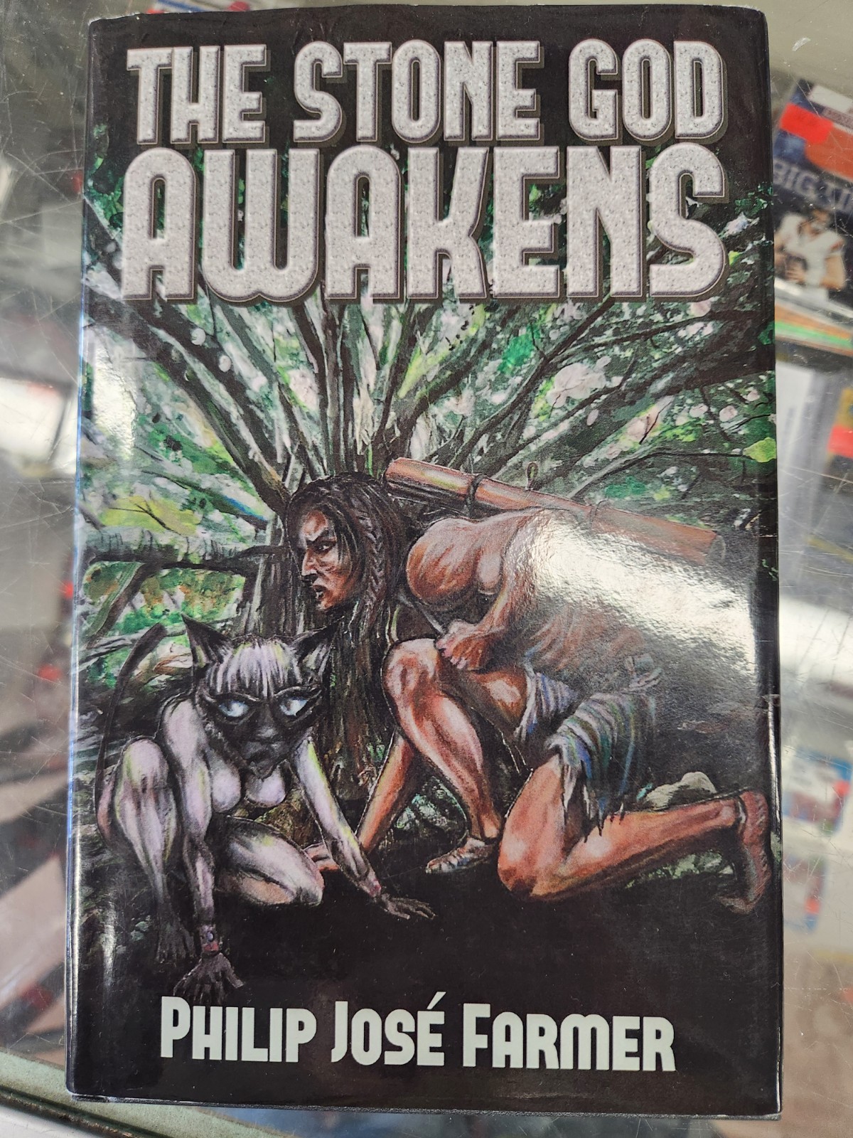 Philip Jose Farmer The Stone God Awakens Hardcover Double Signed 150 copies
