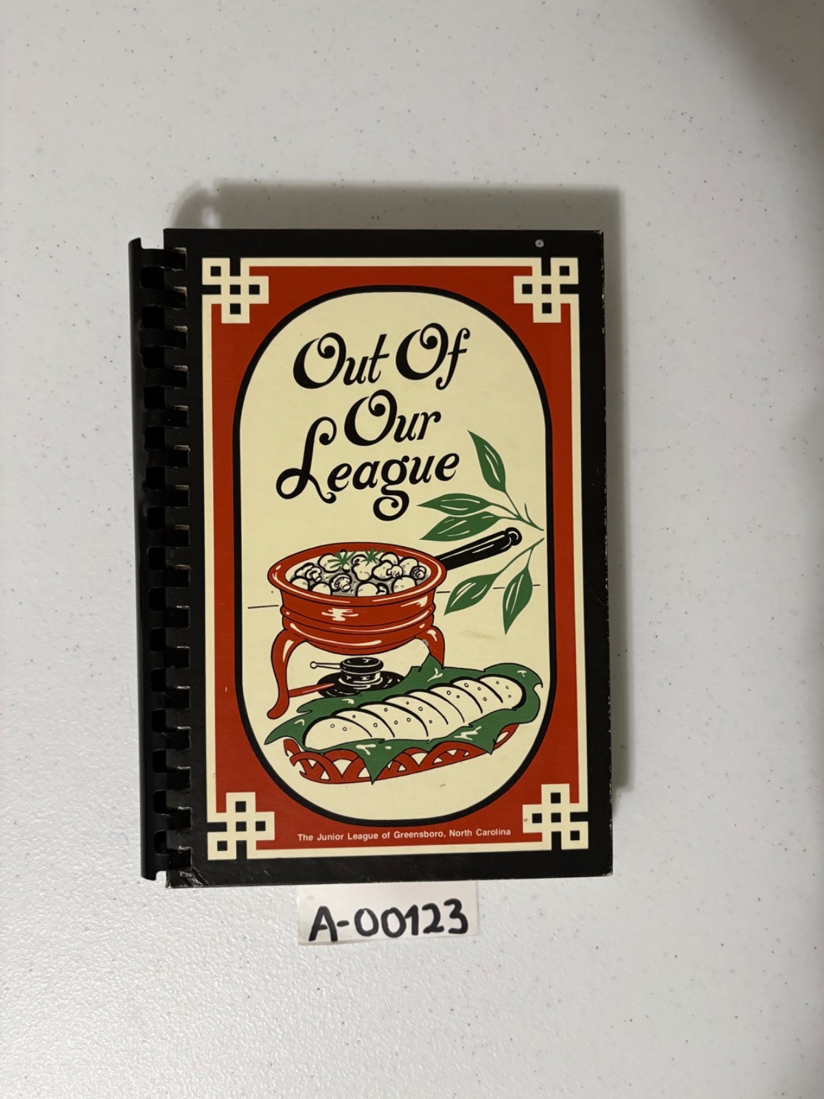 Cookbook VTG Out of Our League of Greensboro NC