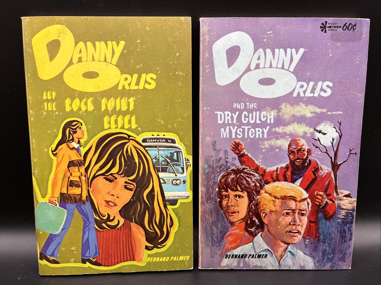 Danny Orlis Books, Lot Of 30! Bernard Palmer 1960’s Moody Press YA, Christian