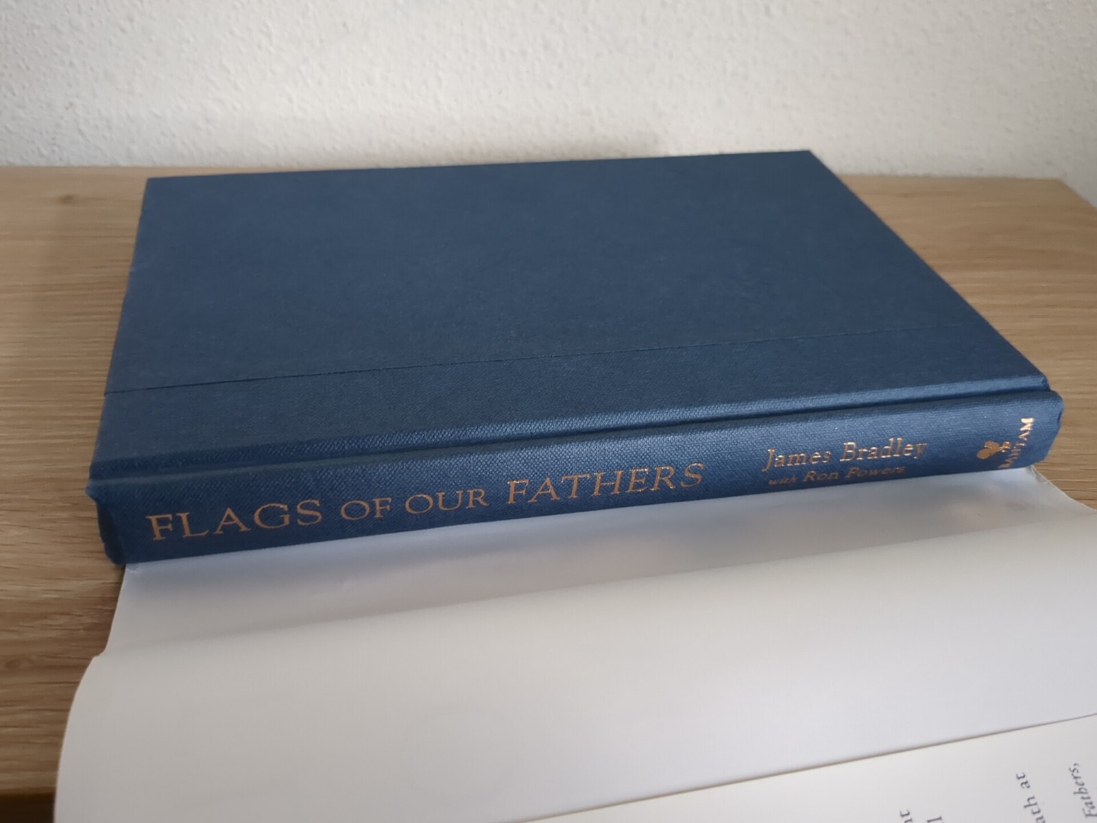 SIGNED Flags Of Our Fathers By James Bradley 1st Edition Hardcover Later Pr