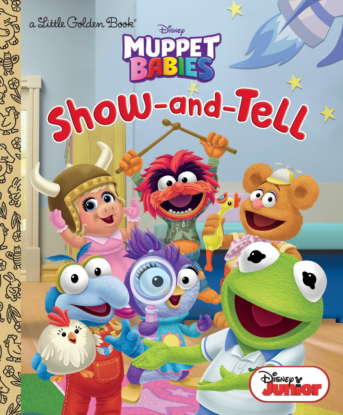 Show-and-Tell (Disney Muppet Babies) (Little Golden Book) – hardcover RH Dis…