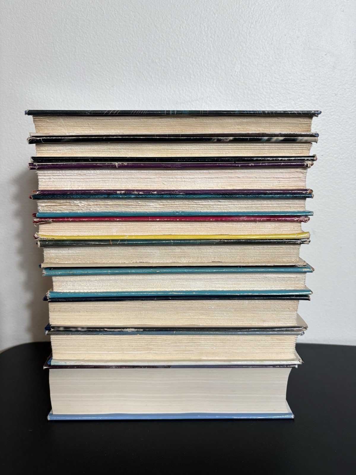 Vintage 70s & 80s Science Fiction Sci-Fi Book Lot of 10 HC, assorted authors