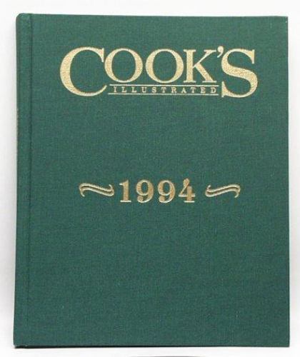 Cook’s Illustrated 1994 Annual (Cooks Illustrated Annuals)